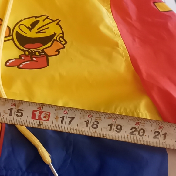 PAC-MAN HOODIE/WINDBREAKER JACKET MENS SIZE L - Picture 12 of 16